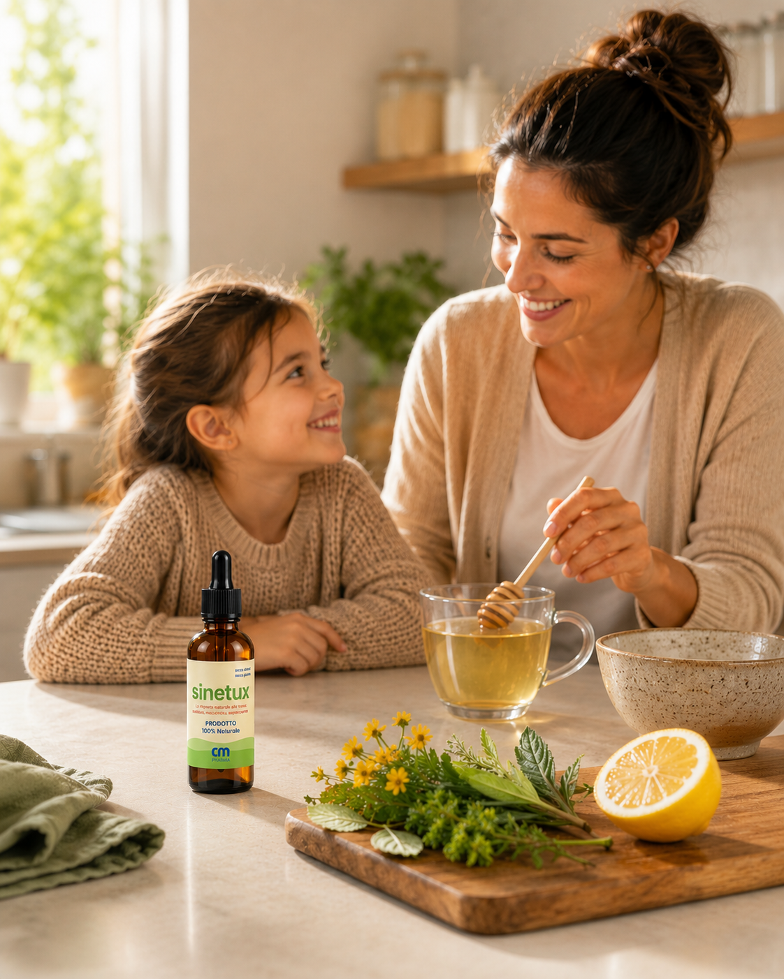 Ingredienti naturali Sinetux